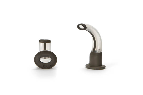 Цельнолитой воздуховод Гведела, коричневый, размер 1 (6.5 см) - стерильный 