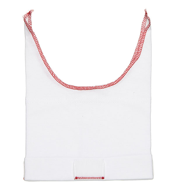 Держатель-фиксатор для шлангов и трубок - шапочка nFlow CosyFit, красного цвета, размер 6 (34- 36 см)