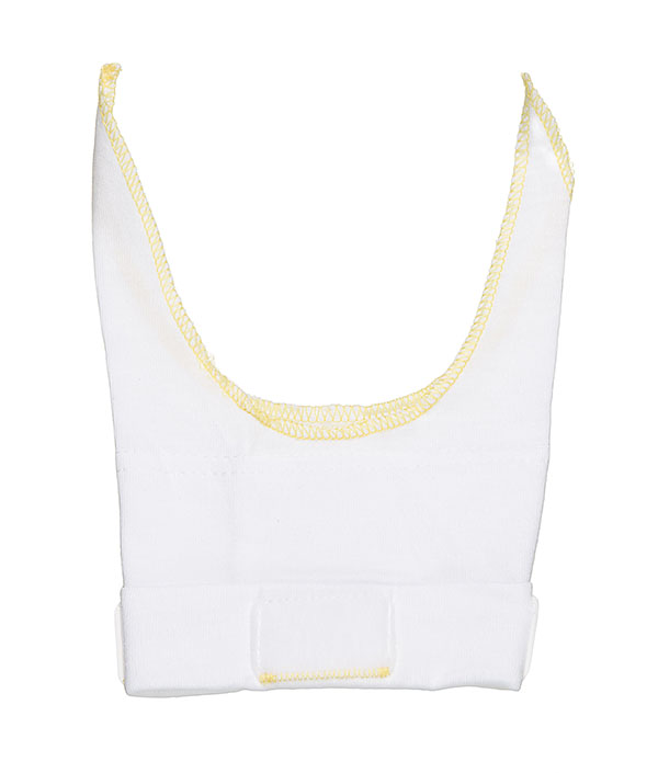 Держатель-фиксатор для шлангов и трубок - шапочка nFlow CosyFit, желтого цвета, размер 2 (26- 28 см)