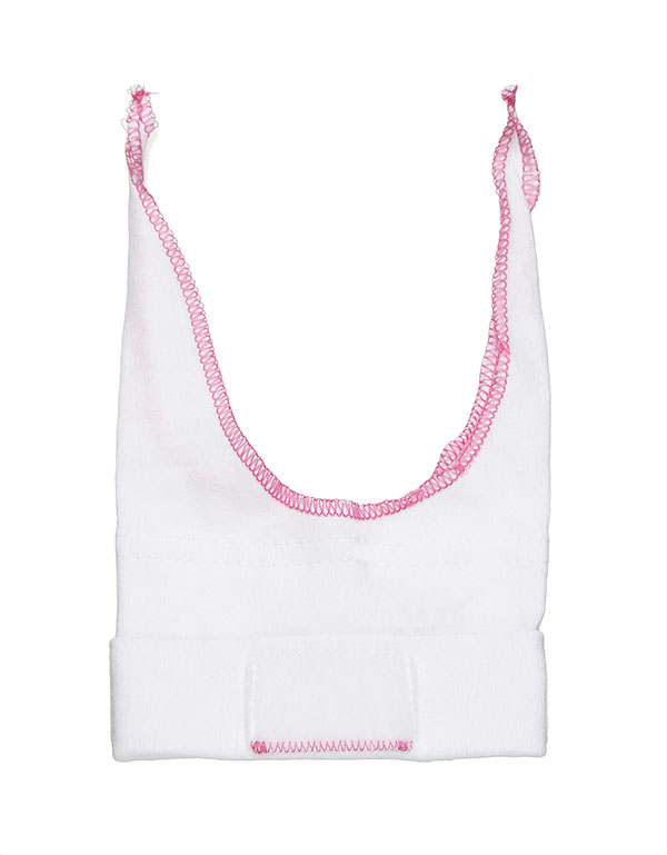 Держатель-фиксатор для шлангов и трубок - шапочка nFlow CosyFit, розового цвета, размер 0 (22- 24 см)