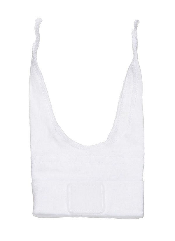 Держатель-фиксатор для шлангов и трубок - шапочка nFlow CosyFit, белого цвета, размер 000 (18- 20 см)