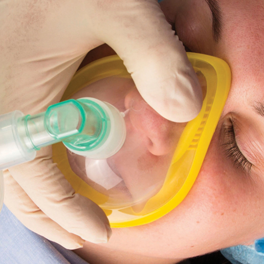 Анестезиологические лицевые маски