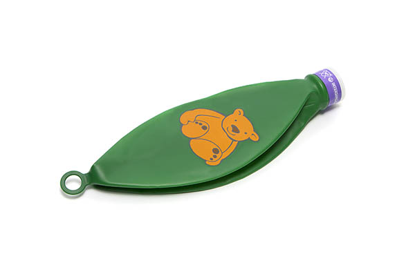 Резервный мешок 1,0л с антиокклюзионным механизмом, рисунком медвежонка (Мишка Топтыжка), горловиной 15F