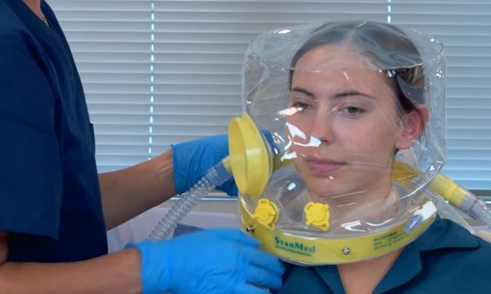 StarMed CaStar R NIV – шлем для неинвазивной вентиляции легких