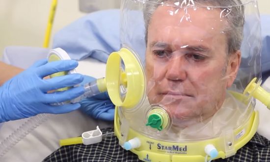 Шлем StarMed CaStar R Next для неинвазивной вентиляции (НИВ)