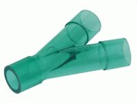 22мм традиционный y-образный коннектор 22M/15F  - 22M-22M